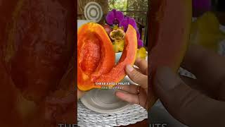 Download lagu How to Eat Papaya ☀️😍 mp3