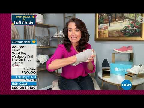 Bzees Good Day Washable Knit SlipOn Shoe