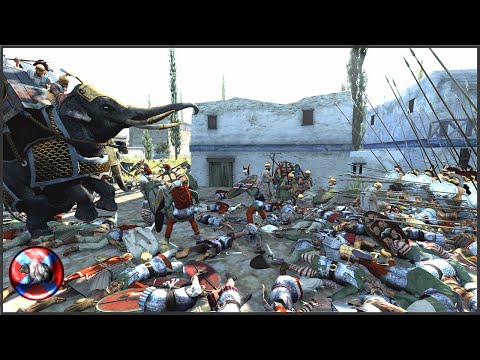 EPIC SALLY OUT WITH A DESTRUCTIVE GENERAL!!! 4V4 Rome 2 siege