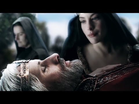 Aragorn's Funeral. Arwen's vision - The Lord of the Rings
