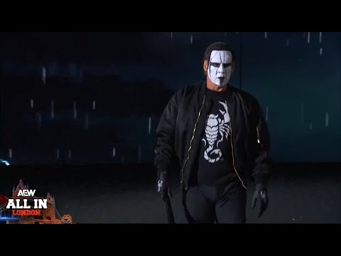 IT'S STIIIIIIIIIIIIING! 🦂 Sting Returns to Save Darby Allin at AEW: All In London 2024!