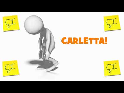 JOYEUX ANNIVERSAIRE CARLETTA = UN AN DE PLUS !!!