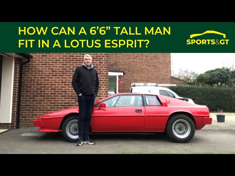 How to get a tall driver into a Lotus Esprit