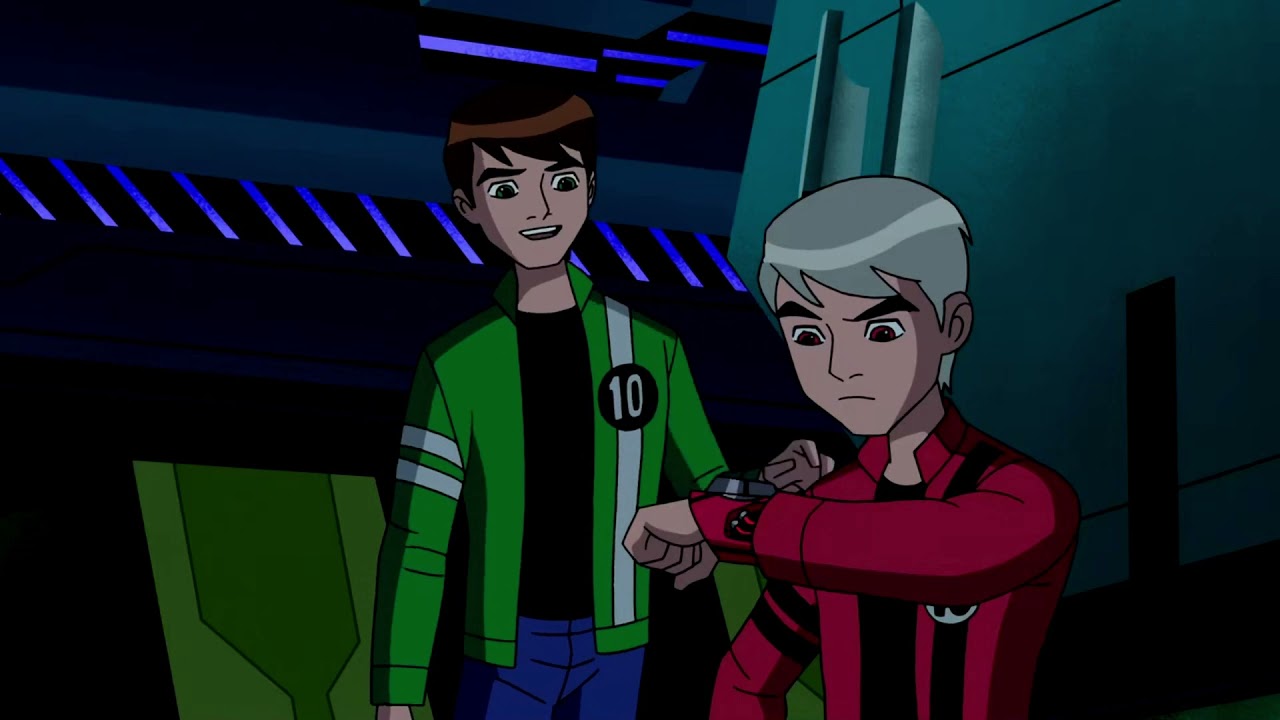 Ben takes Ultimatrix from Albedo , Ben 10 Alien Force Episode 46