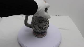 Avon 1979 Stein 1910 Stanley Steamer, 1911 Ford Model-T, 1936 MG & Mini Mug