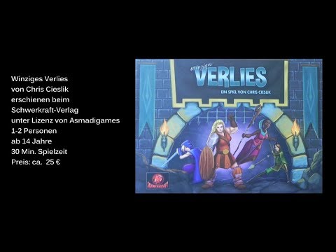 Winziges Verlies vom Schwerkraft-Verlag - Review / Test - Die Brettspieltester