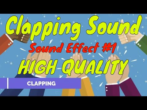 Clapping Sound Effect  #1 (HD) - HIGH QUALITY