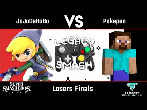 JoJoDaHoBo (Toon Link) VS Pokepen (Steve) - Losers Finals - Legacy Smash #20