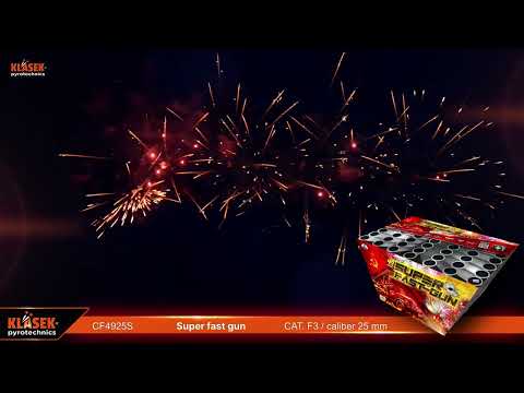 Super fast gun | Klasek pyrotechnics at Showtime Fireworks
