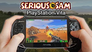 Serious Sam is on PS Vita Now