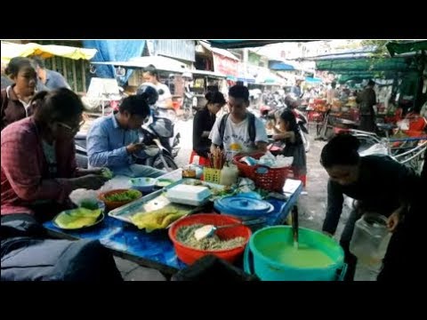 Cambodian Traditional Foods - Amazing Country Foods Selling In Boeung Trabaek Market