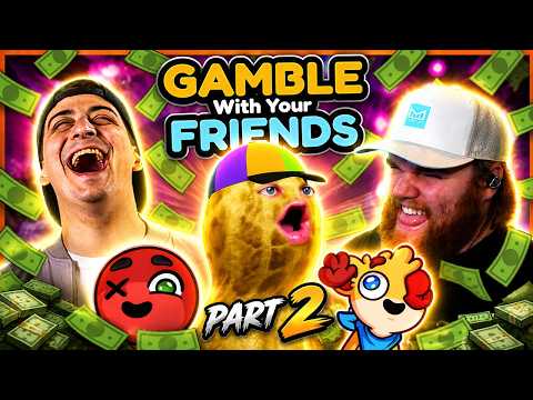 TheBurntPeanut Went DOUBLE OR NOTHING w/ HutchMF & Cloakzy | Gamble With Your Friends