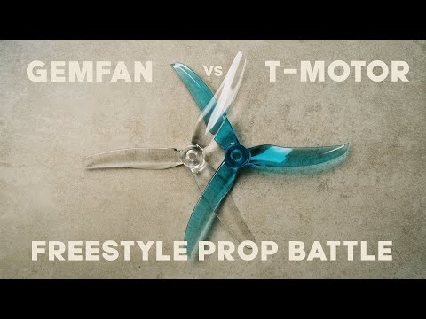 Gemfan Hurricane 51433 vs T-motor T5143 | Propellers comparison