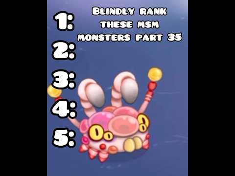 Blindly rank these My Singing Monsters! | Pt. 35 | FPG90