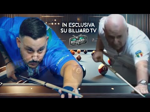 PANDOLFO ANTONIO VS CRISTIANO ZAMBONIN Finale Campionato Italiano 2018 BILLIARD TV
