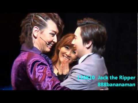 [fancam] 110810  『Jack the Ripper』 Curtain call  Sungmin (The last day)