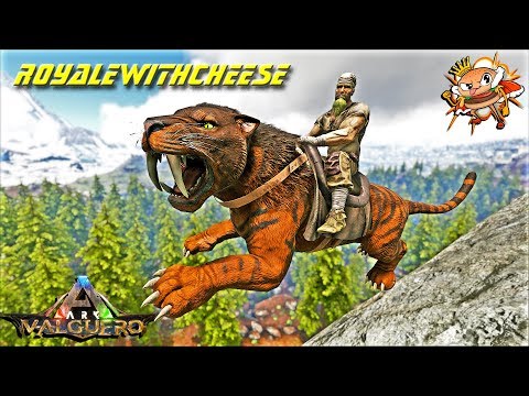Struggle Bus Stops At A Surprise Saber Tame! - Ark: Valguero [DLC Gameplay E3]
