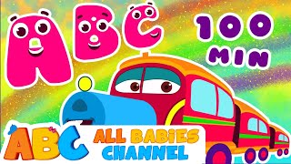 ABC Train Song | ABC Songs for Children & Nursery Rhymes |  | All Babies Channel