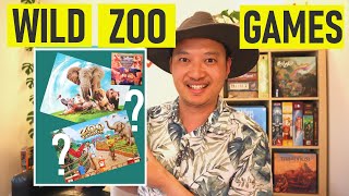 My TOP Favourite ZOO Themed Board Games