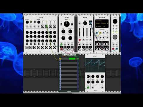 Control Voltage Visualization in VCV Rack w/ Large Pitch Ranges