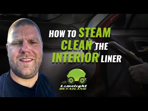 How to Steam Clean Interior Liner | Mobile Auto Detailing