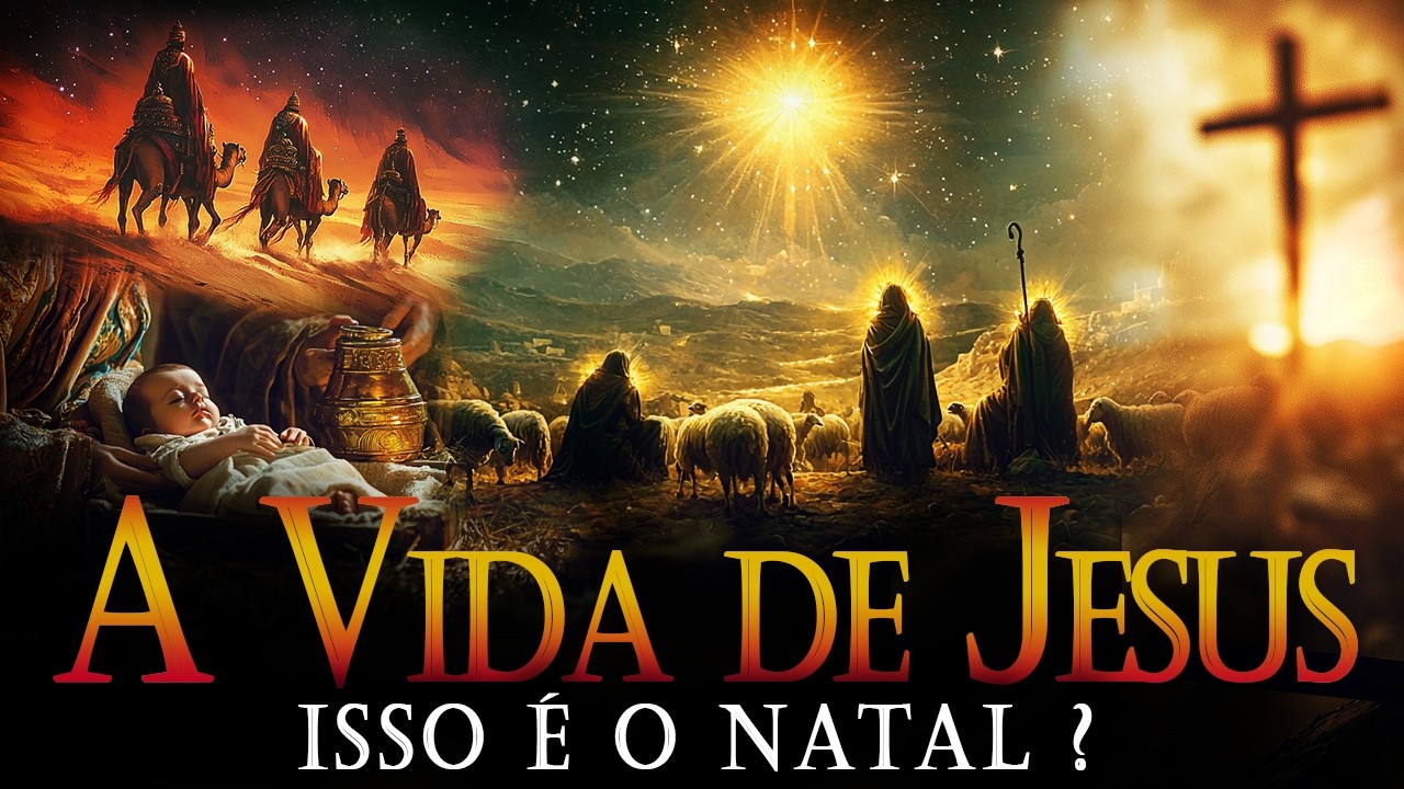 A VERDADEIRA HISTÓRIA DO NATAL: A Vida de JESUS Completa na Bíblia