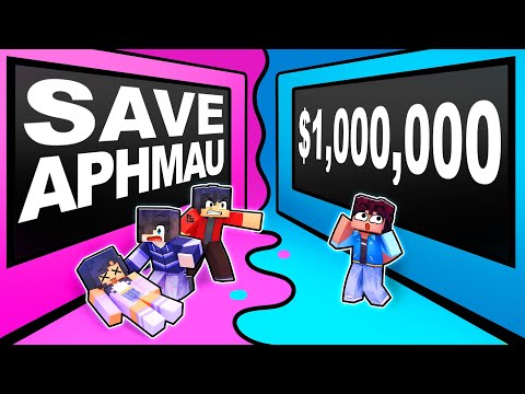 $1,000,000 or SAVE APHMAU in Minecraft?