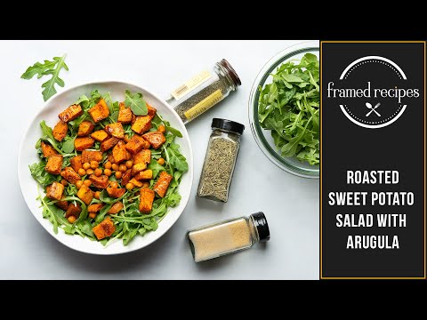 Roasted Sweet Potato Salad With Arugula