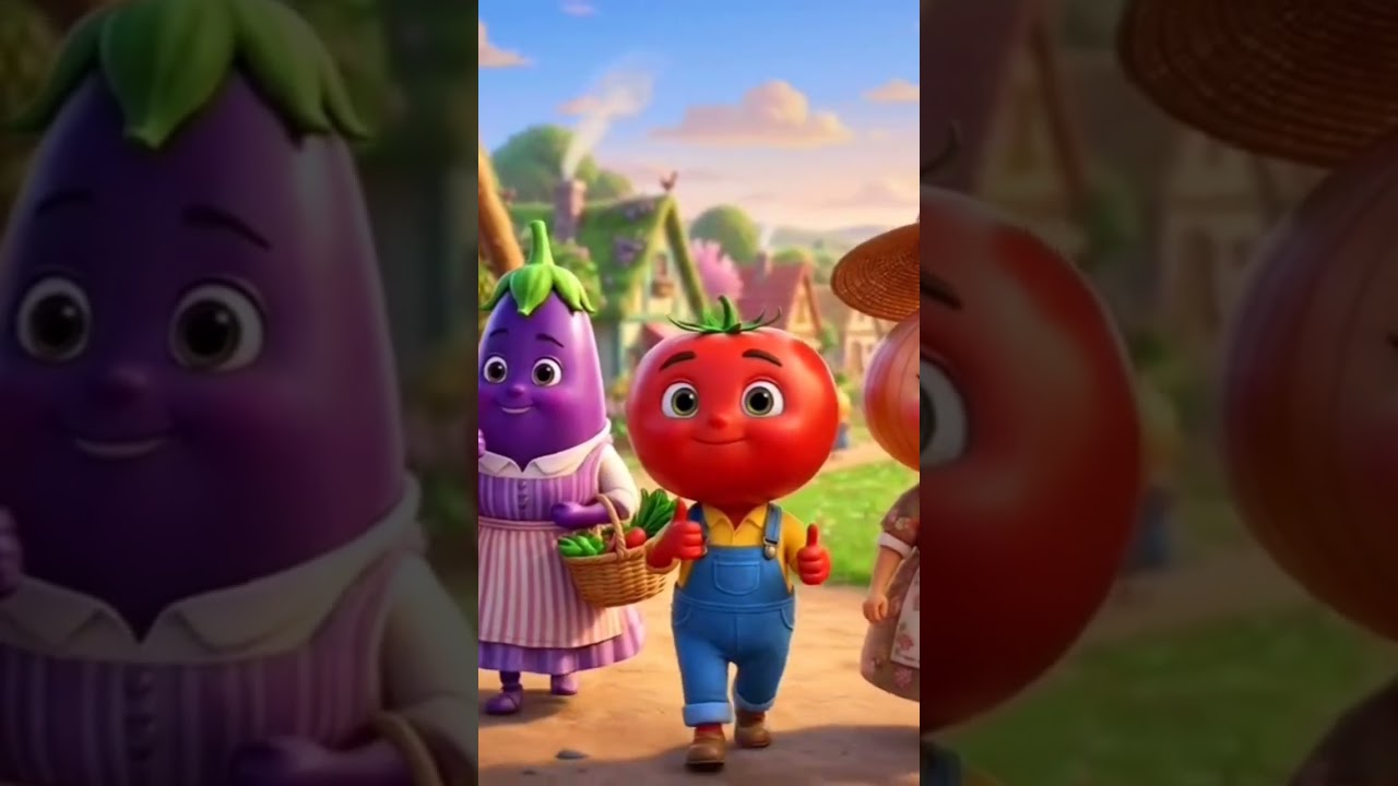 🥔🍅 Aloo Tamatar Baingan Pyaz Ki Mazedaar Kahani 😂 | Funny Cartoon Story