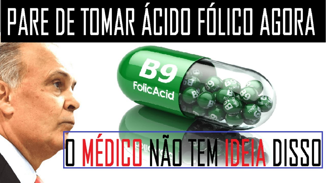 ÁCIDO FÓLICO , NÃO TOME SEM ANTES ASSISTIR A ESSE VÍDEO - AULA DEFINITIVA | DR LAIR RIBEIRO
