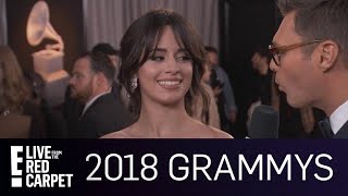 Camila Cabello Runs Into Nick Jonas at the 2018 Grammys | E! Live from the Red Carpet