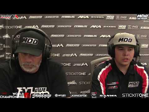 2wd Main Day  - 1/10 IFMAR WORLDS 2023- Hobby Action Rc Raceway - MOD LIVE MEDIA