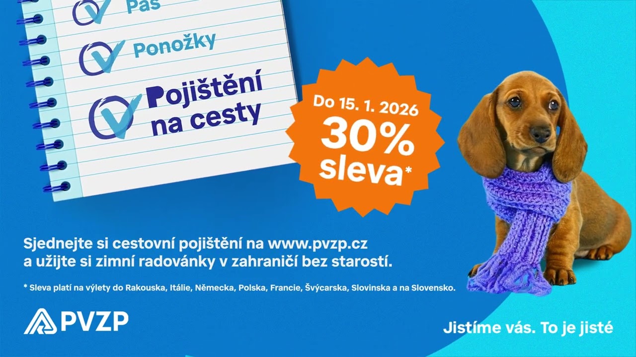 Zimní cestovní pojištění se slevou 30 %
