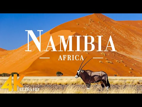 Namibia 4K Ultra HD • Stunning Footage Namibia | Scenic Wildlife Film With Calming Music