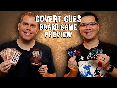 Kickstarter Preview for Covert Cues - The Hidden Identity Word Game
