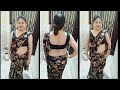 Low Waist Saree