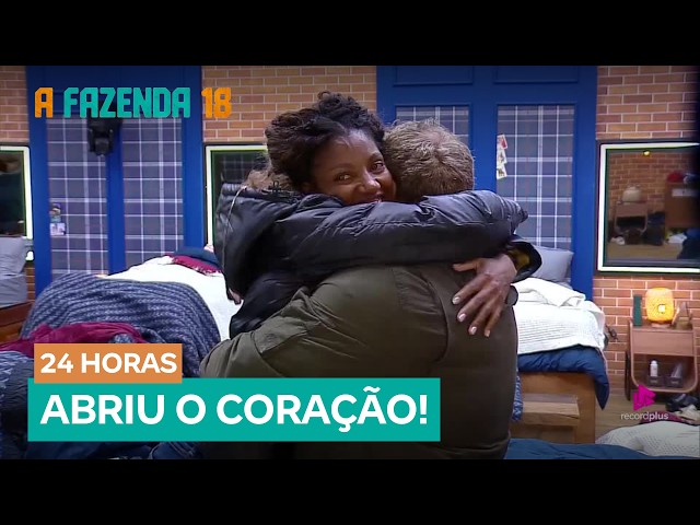 Serginho se declara para Tina: ‘Não queria perder essa chance’ | A Fazenda 18