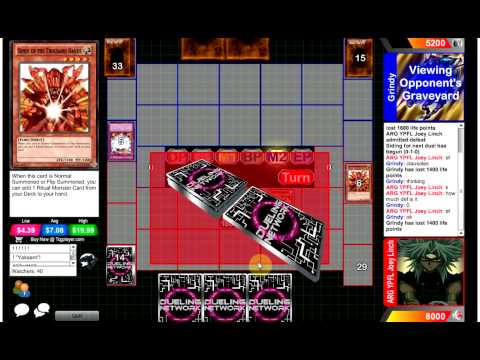 Competitive Yugioh Duels - Burning Abyss vs Nekroz : You Cheeky bastard, going Yolo like that.