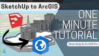 One Minute Tutorial: How to import a SketchUp file into ArcGIS Pro