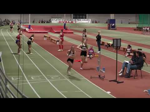 4x400m [Ž], II. skupina, srebrni Agram I i II - Dvoransko PH za mlađe seniore i seniorke 2023