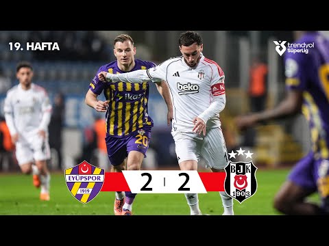Eyüpspor (2-2) Beşiktaş - Highlights/Özet | Trendyol Süper Lig - 2025/26