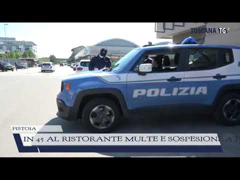 2021-04-23 PISTOIA - IN 45 AL RISTORANTE MULTE E SOSPESIONE ATTIVITÀ