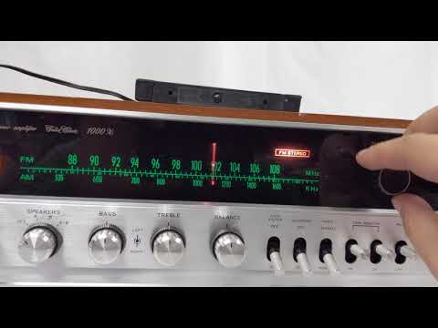 Sansui 1000x Receiver Real Beautiful Example of this Classic Vintage Receiver image 20