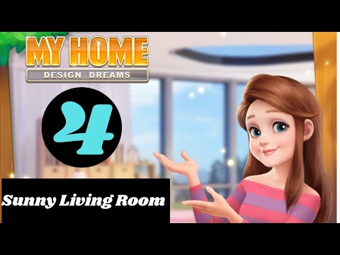 My Home Design Dreams Sunny Living Room ( Day 4 ) || GamerChets