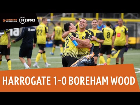 Harrogate Town vs Boreham Wood (1-0) | Vanarama National League Play-Off Semi-Final Highlights