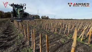 Szárzúzó - mulcsozó hidraulikus oldalkitolással - előre és hátra – JANSEN DUO-250 PROLINE