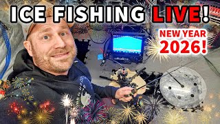 LIVE Ice Fishing: New Year’s Eve On The Ice!
