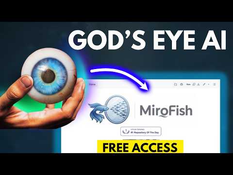 Thumbnail zu “God’s Eye AI” Simulates Thousands of Buyers… Then Exposes The Money Play (MiroFish Full Breakdown)