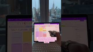 corporate girlies 🤝 pretty onenote designs 👩🏼‍💻 #onenote #productivity