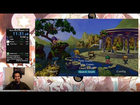Saga Frontier Remastered Blue's quest any% speedrun in 11m31s by FrugalVegan